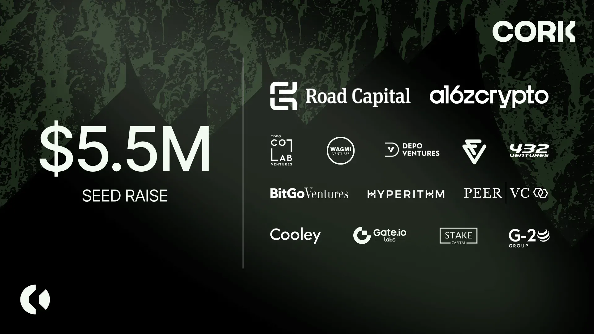 Cork Raises $5.5M to Build the Future of Risk: Tokenized Risk Infrastructure for Onchain Finance